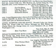 Load image into Gallery viewer, Dinah Washington : The Complete Dinah Washington Vol. 1 (1943-1945) (LP, Comp)