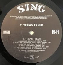 Load image into Gallery viewer, T. Texas Tyler : T. Texas Tyler (LP, Comp)