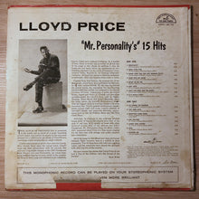 Laden Sie das Bild in den Galerie-Viewer, Lloyd Price : "Mr Personality's" 15 Hits (LP, Album, Comp, Mono)