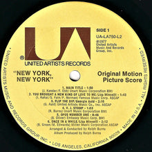 Load image into Gallery viewer, Liza Minnelli • Robert De Niro : New York, New York (Original Motion Picture Score) (2xLP, Album)