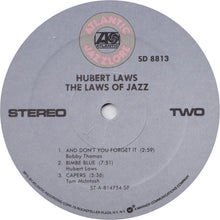 Charger l'image dans la galerie, Hubert Laws : The Laws Of Jazz (LP, Album, RE, RM)