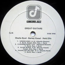 Load image into Gallery viewer, Great Guitars* - Charlie Byrd / Barney Kessel / Herb Ellis : Great Guitars (LP, Album)