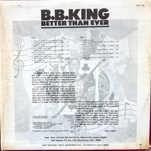 Charger l'image dans la galerie, B.B. King : Better Than Ever (LP, Album)