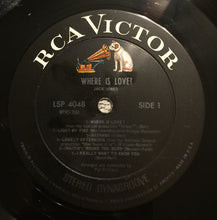 Laden Sie das Bild in den Galerie-Viewer, Jack Jones : Where Is Love? (LP, Album)