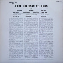 Load image into Gallery viewer, Earl Coleman : Returns (LP, Album, RE)