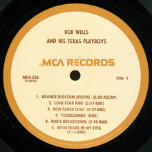 Load image into Gallery viewer, Bob Wills And His Texas Playboys* : Bob Wills And His Texas Playboys (LP, Album, RP)