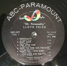 Charger l'image dans la galerie, Lloyd Price : Mr. "Personality" (LP, Album, Mono)