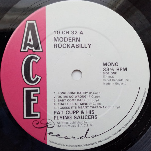  V/A 'MODERN ROCKABILLY' 10 LP UK ACE RECORDS 1981 DON COLE  JESSE JAMES PAT CUPP - auction details