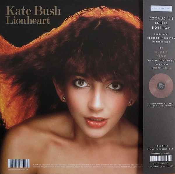 Buy Kate Bush : Lionheart (LP, Album, RE, RM, Gat) Online for a