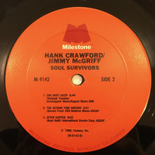 Laden Sie das Bild in den Galerie-Viewer, Hank Crawford / Jimmy McGriff : Soul Survivors (LP, Album)
