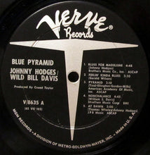 Charger l'image dans la galerie, Johnny Hodges, Wild Bill Davis : Blue Pyramid (LP, Album, Mono)