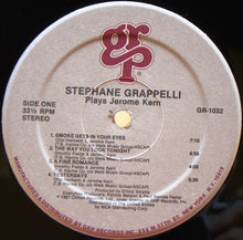 Charger l'image dans la galerie, Stéphane Grappelli : Stéphane Grappelli Plays Jerome Kern (LP, Album)