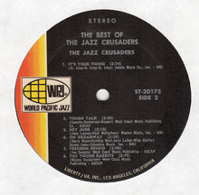 Charger l'image dans la galerie, The Jazz Crusaders* : The Best Of The Jazz Crusaders (LP, Comp)