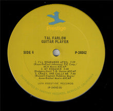 Laden Sie das Bild in den Galerie-Viewer, Tal Farlow : Guitar Player (2xLP, Comp, Gat)