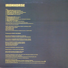 Laden Sie das Bild in den Galerie-Viewer, Ironhorse : Ironhorse (LP, Album)