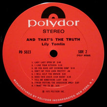 Laden Sie das Bild in den Galerie-Viewer, Lily Tomlin : And That's The Truth (LP, Album, Ter)