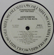Load image into Gallery viewer, Aerosmith : Night In The Ruts (LP, Album, Promo, San)