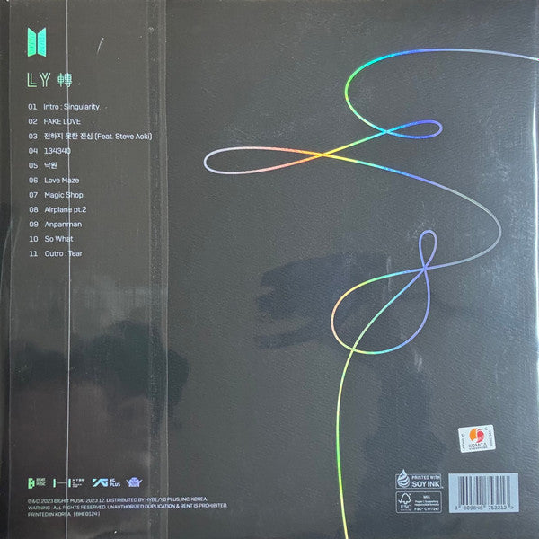 Buy BTS : Love Yourself 轉 'Tear' (LP, Album, Ltd, Whi) Online for