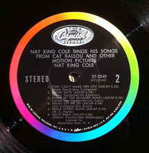 Load image into Gallery viewer, Nat King Cole : Nat King Cole Sings His Songs From Cat Ballou And Other Motion Pictures (LP, LA )