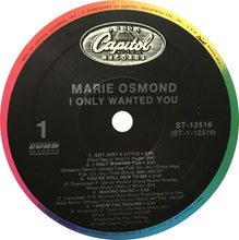 Load image into Gallery viewer, Marie Osmond : I Only Wanted You (LP)