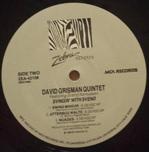 Load image into Gallery viewer, David Grisman Quintet Featuring Svend Asmussen : Svingin' With Svend (LP, Album)