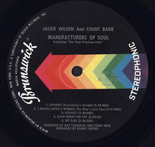 Load image into Gallery viewer, Jackie Wilson & Count Basie : Manufacturers Of Soul (LP, Album)
