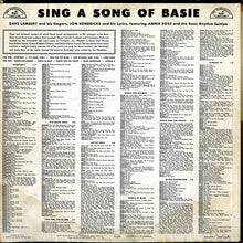Charger l'image dans la galerie, Lambert, Hendricks & Ross : Sing A Song Of Basie (LP, Album, Mono)