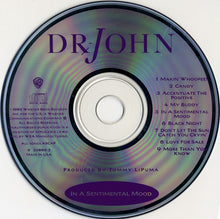 Load image into Gallery viewer, Dr. John : In A Sentimental Mood (CD, Album)