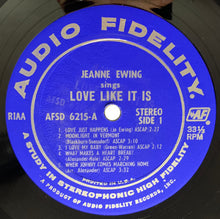 Load image into Gallery viewer, Jeanne Ewing : Love Like It Is (LP, Album)