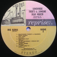 Load image into Gallery viewer, Dean Martin : Somewhere There's A Someone (LP, Album)