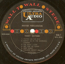 Load image into Gallery viewer, Terry Snyder And The All Stars : Mister Percussion (LP, Album)