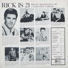 Load image into Gallery viewer, Ricky Nelson (2) : Rick Is 21 (LP, Album, Mono)