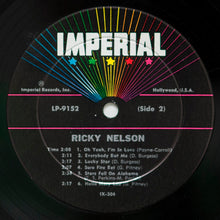 Load image into Gallery viewer, Ricky Nelson (2) : Rick Is 21 (LP, Album, Mono)