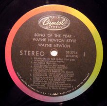Load image into Gallery viewer, Wayne Newton : Song Of The Year - Wayne Newton Style (LP, Album)
