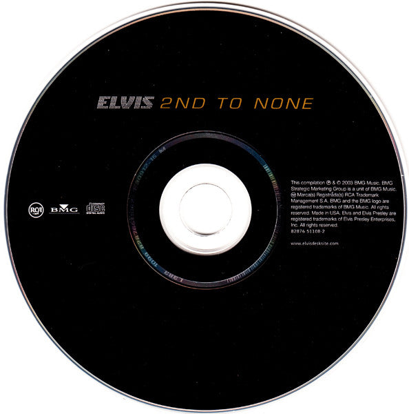 Buy Elvis Presley : Elvis 2nd To None (CD, Comp) Online for a