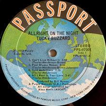 Load image into Gallery viewer, Tucky Buzzard : Allright On The Night (LP, Album)