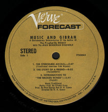 Load image into Gallery viewer, Rosko : Music And Gibran (A Contemporary Interpretation) (LP, Album)