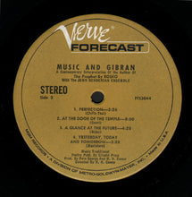 Load image into Gallery viewer, Rosko : Music And Gibran (A Contemporary Interpretation) (LP, Album)