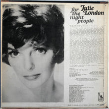 Charger l&#39;image dans la galerie, Julie London : For The Night People (LP, Album, Promo)
