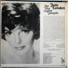 Load image into Gallery viewer, Julie London : For The Night People (LP, Album, Promo)