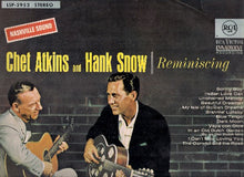 Load image into Gallery viewer, Chet Atkins And Hank Snow : Reminiscing (LP, Album)