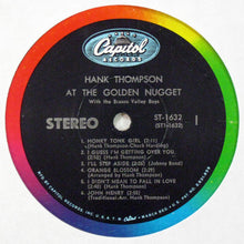 Load image into Gallery viewer, Hank Thompson With The Brazos Valley Boys* : Hank Thompson At The Golden Nugget (LP, Album, RP, Scr)