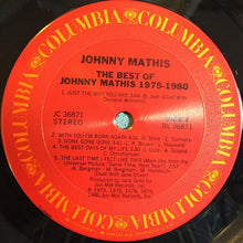 Load image into Gallery viewer, Johnny Mathis : The Best Of Johnny Mathis: 1975-1980 (LP, Comp, Ter)