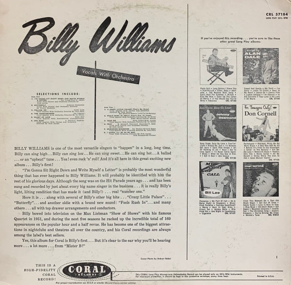 Billy Williams & the Billy Williams Quartet - Discography