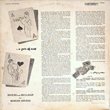 Load image into Gallery viewer, Gene Norman Presents Gerry Mulligan And His Tentette*, Shorty Rogers And His Giants : Modern Sounds (LP, Comp, Mono, Scr)