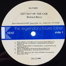 Laden Sie das Bild in den Galerie-Viewer, Richard Berry : Get Out Of The Car (LP, Comp, RE)