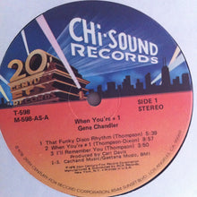Laden Sie das Bild in den Galerie-Viewer, Gene Chandler : When You're # 1 (LP, Album)