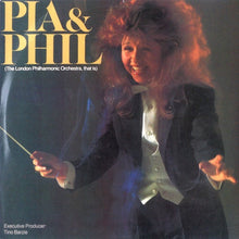 Load image into Gallery viewer, Pia Zadora With The The London Philharmonic Orchestra* : Pia & Phil (LP, Album, Pit)