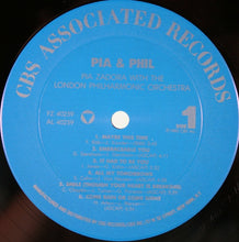 Load image into Gallery viewer, Pia Zadora With The The London Philharmonic Orchestra* : Pia & Phil (LP, Album, Pit)