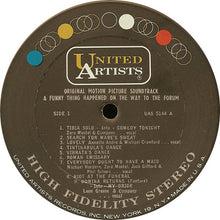 Load image into Gallery viewer, Stephen Sondheim : A Funny Thing Happened On The Way To The Forum (Original Motion Picture Soundtrack) (LP, Album)